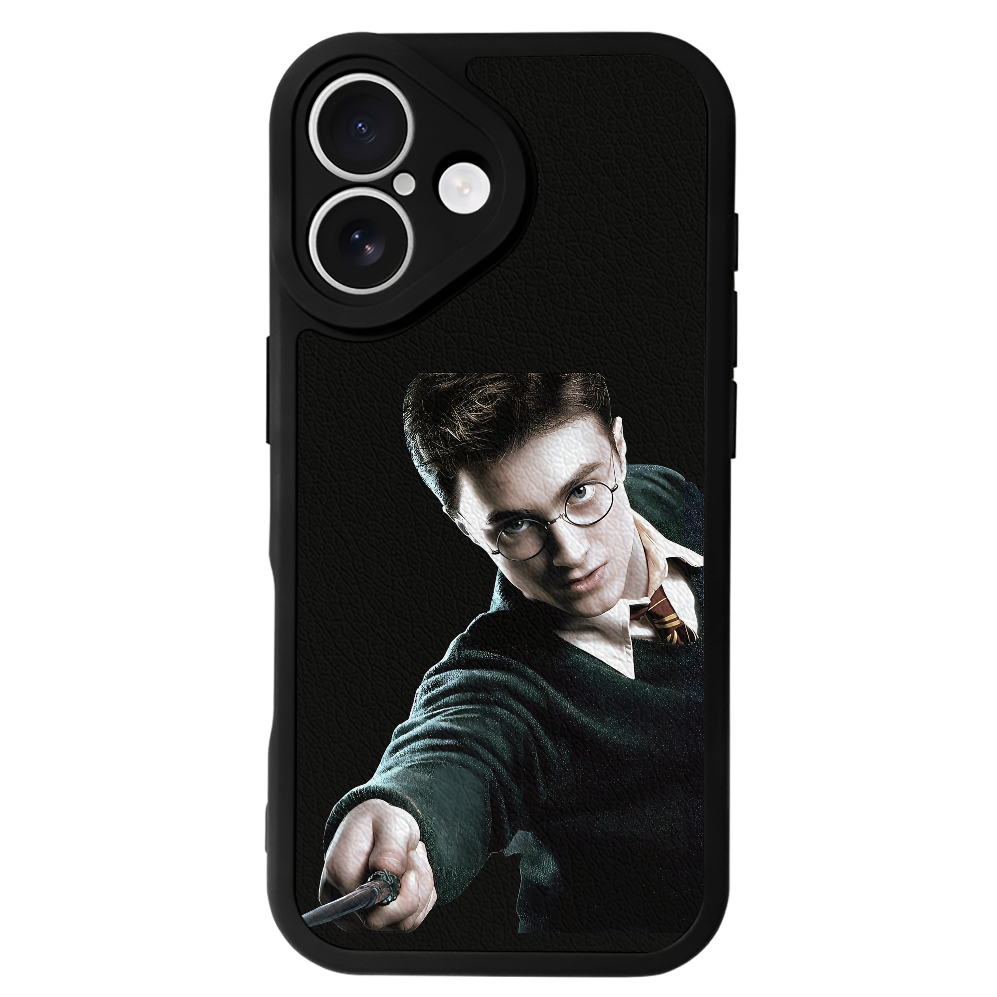 （画像用） Harry Potter ハリー・ポッターシリーズ 【iPhone 16シリーズ対応】シリコンスマホケース（レザー調） 材質：シリコン